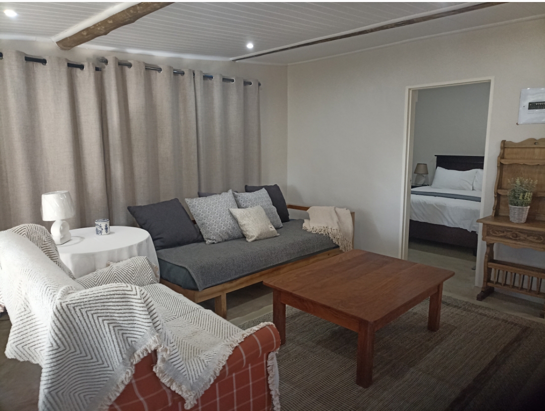 Lounge looking through to the bedroom