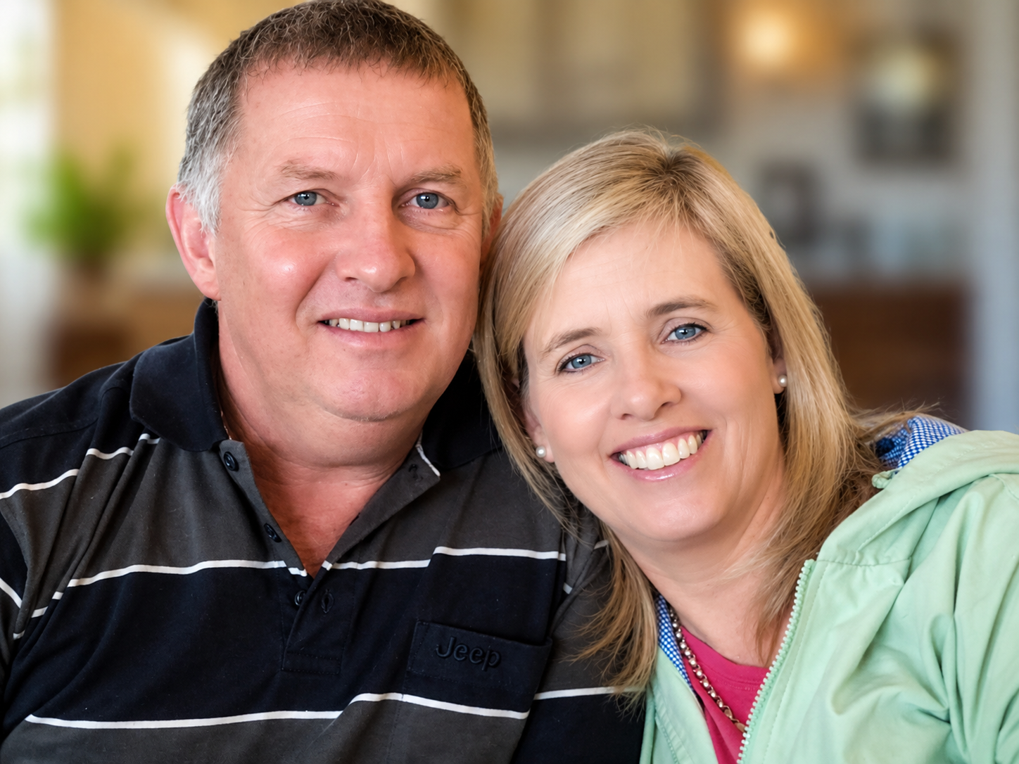 Tom and Paula Walker, your hosts at Holly Cottage