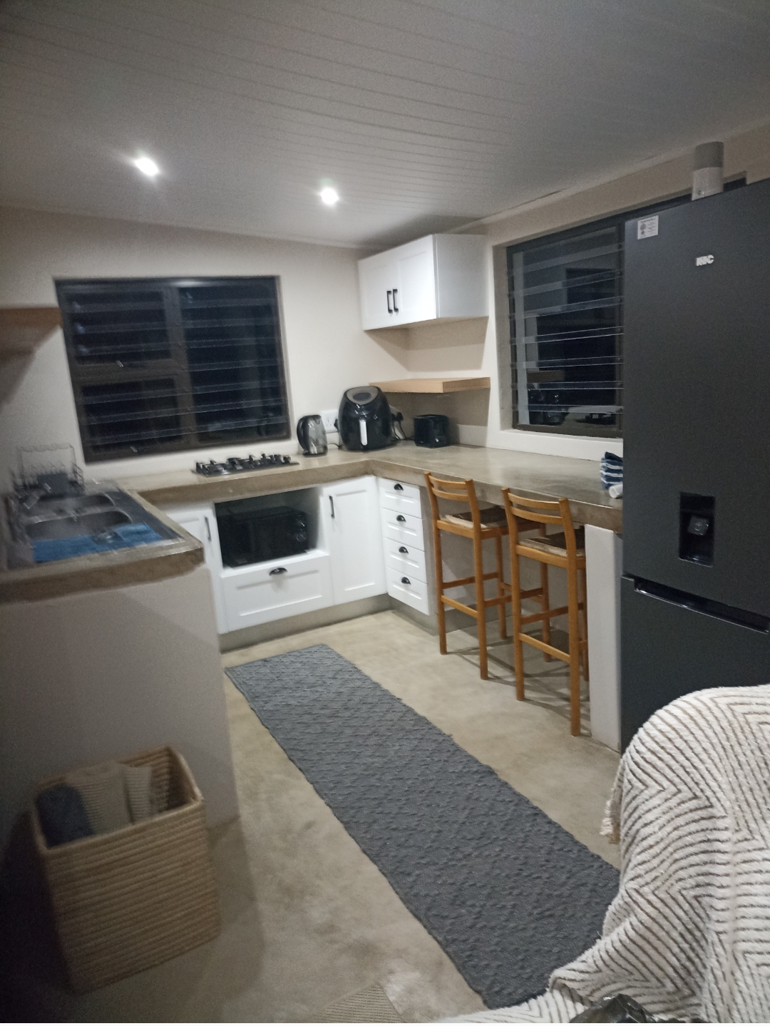 Fully equipped self-catering kitchen